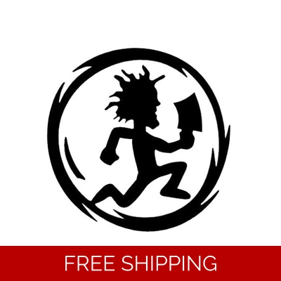 ICP Insane Clown Posse Hatchet man Die Cut Vinyl Decal sticker ICP Insane Clown Posse Hatchet man Die Cut Vinyl Decal sticker